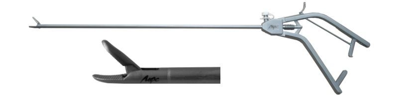 Иглодержатель (с промывным каналом, изогнутые бранши, бариатрический) - НПФ "МФС"