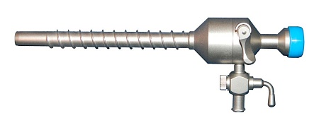Троакар универсальный 6 мм (с газоподачей, с винтовой фиксацией) - НПФ "МФС"
